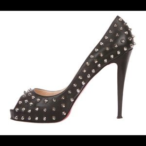 SOLD Christian Louboutin Lady Peep Toed Heels